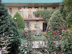 01C I had a garden room at the comfortable centrally located Grand Hotel in Bishkek Kyrgyzstan
